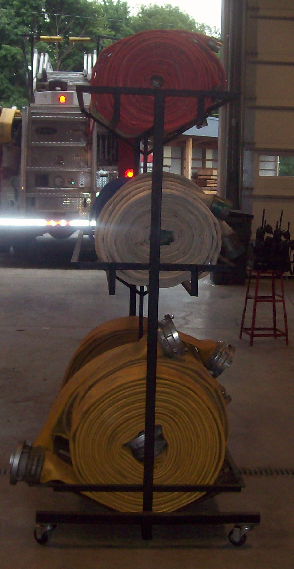 Hose Storage Rack