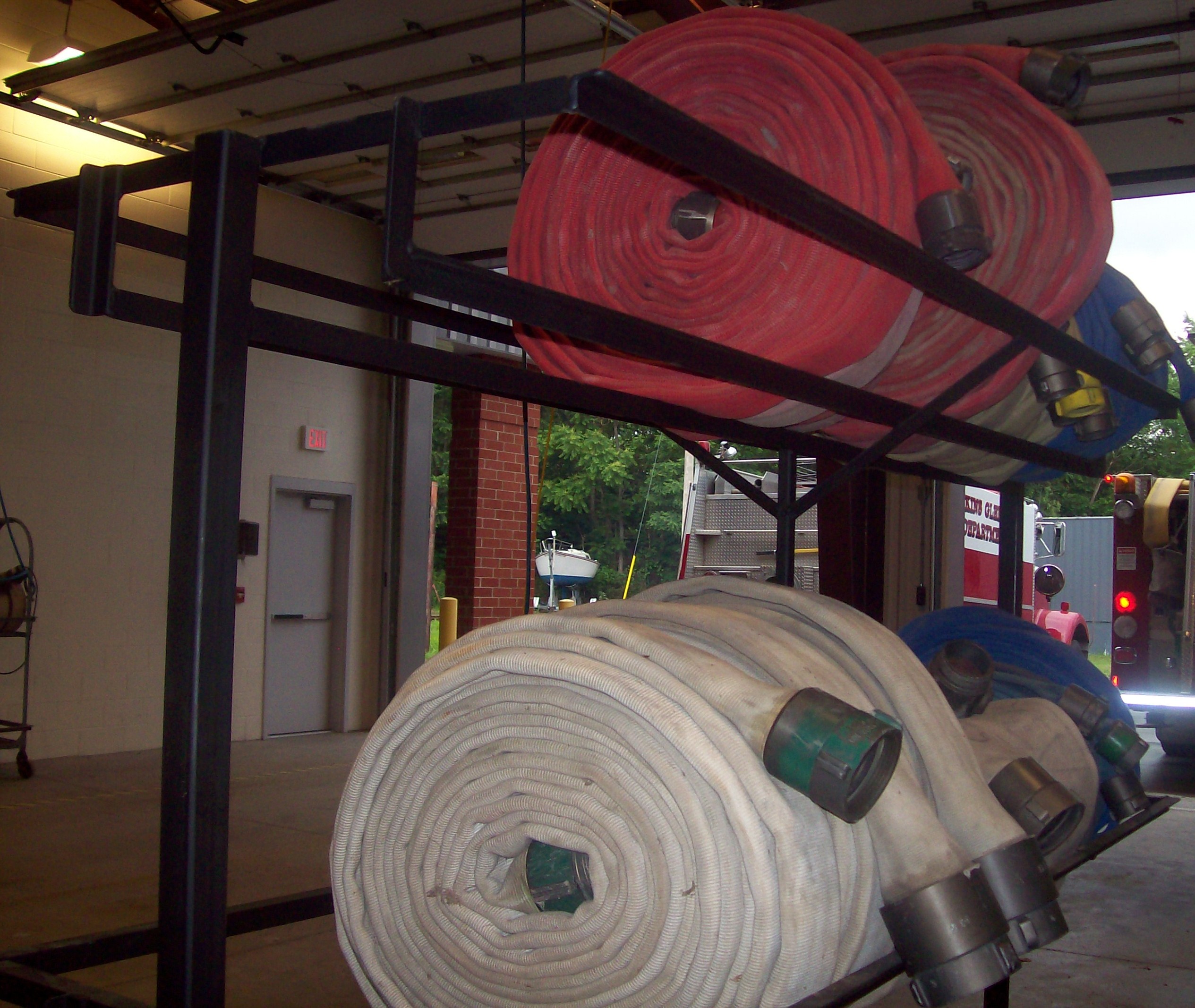 Hose Storage Rack