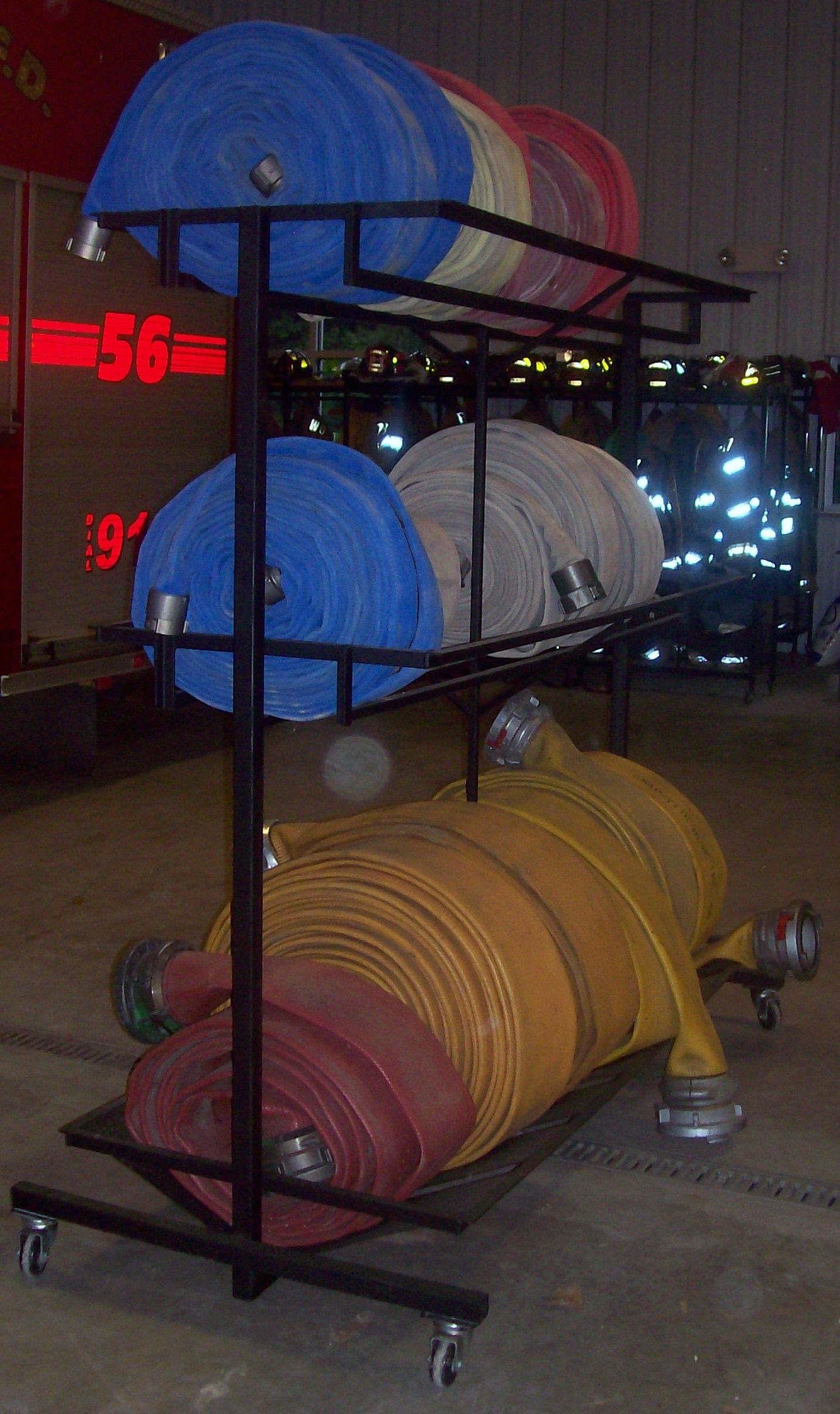 Hose Storage Rack