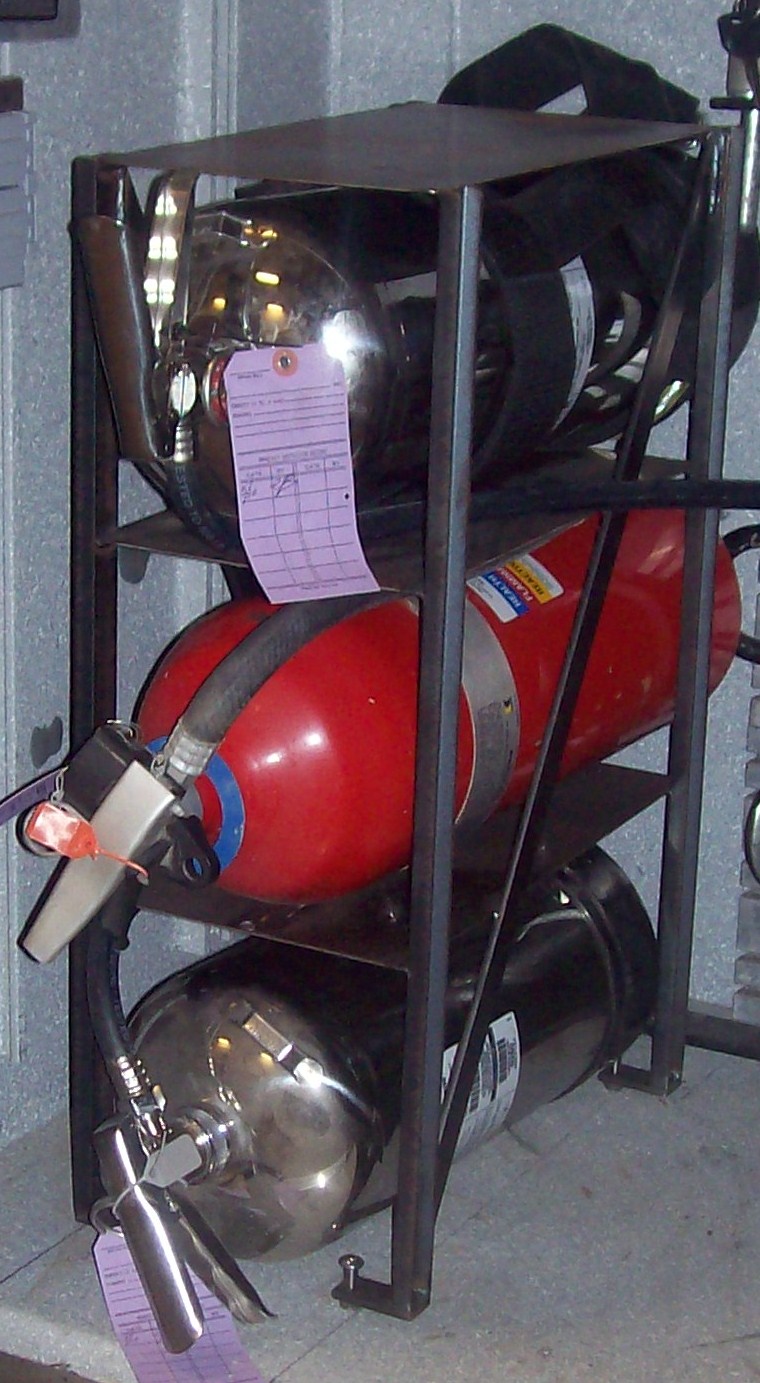 Extinguisher Rack