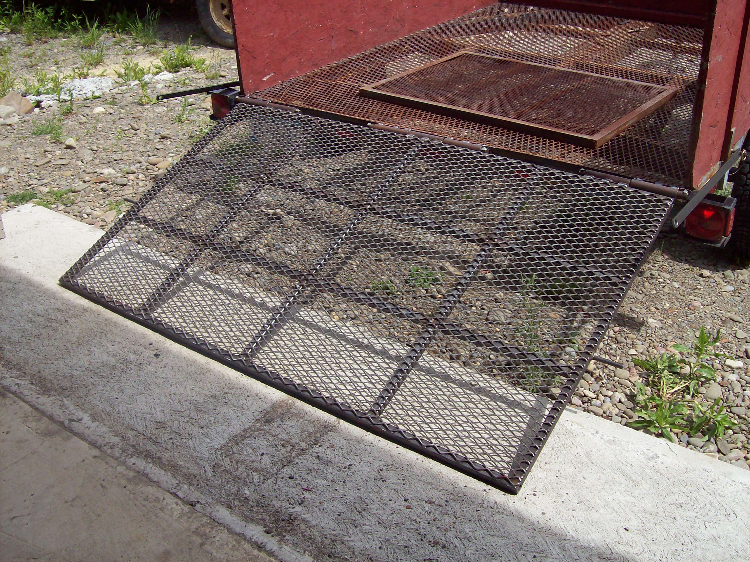 Trailer Gate Open